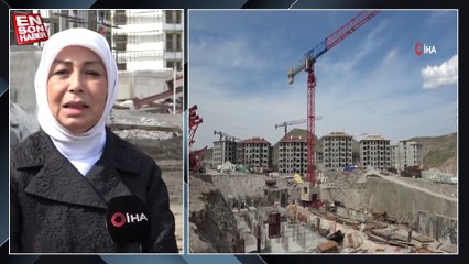 Malatya'da deprem konutları yükseliyor
