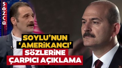 Aytunç Erkin'den Süleyman Soylu'nun "Amerikancı" Sözlerine Sert Yanıt!