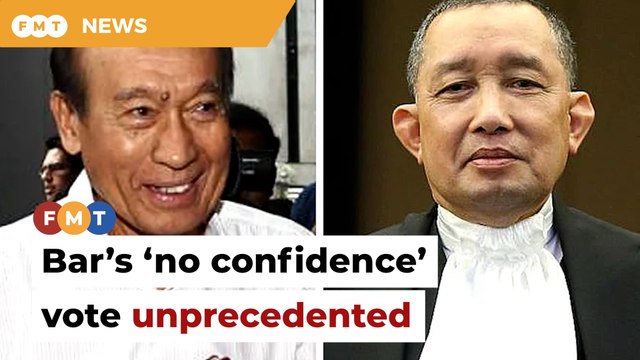 Bar’s ‘no confidence’ vote against Idrus Harun unprecedented, says ex-AG