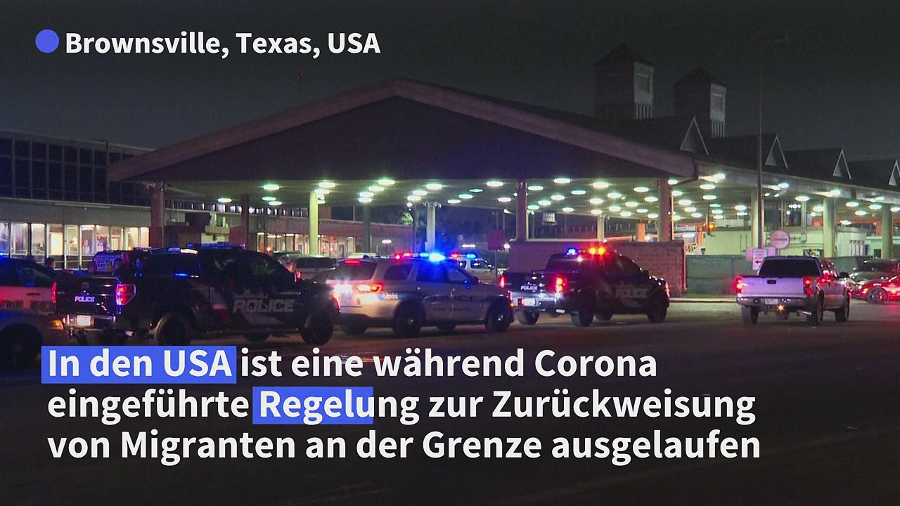 US-Abschieberegelung ausgelaufen - Ansturm von Migranten erwartet