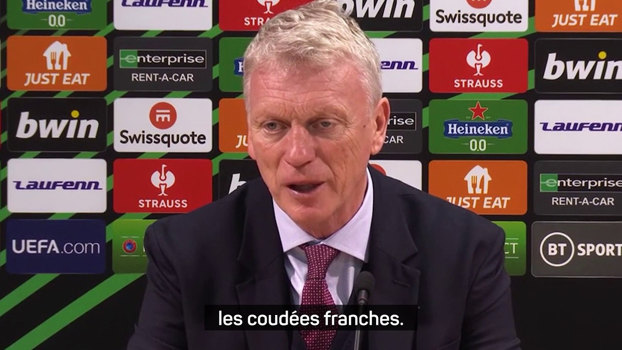 Moyes : "Nous avons tiré des leçons au fil des ans"