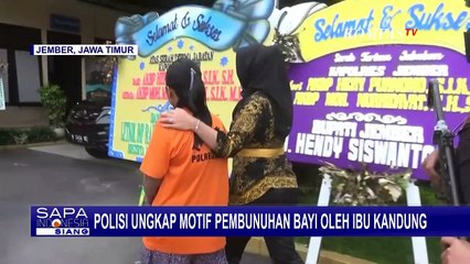 Download Video: Usia Pernikahan 5 Bulan, Ibu di Jember Bunuh Anak karena Malu Sudah Melahirkan