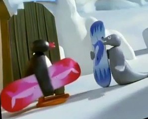Pingu E0113 Pingu the Snowboarder