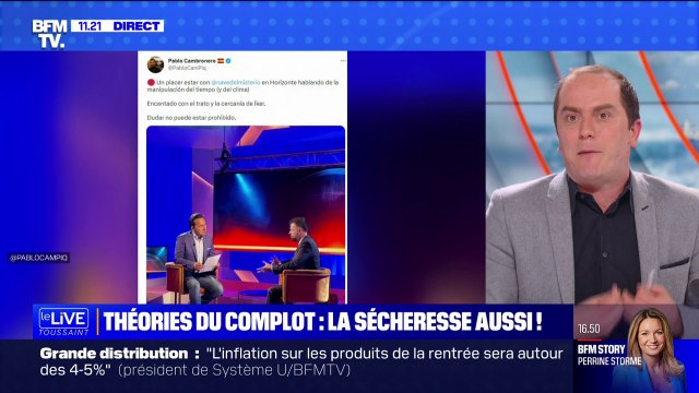 Sécheresse: les théories complotistes se multiplient sur les réseaux sociaux