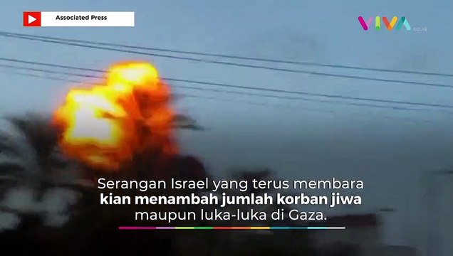 PERANG BERLANJUT! Serangan Israel Picu Ledakan Mayat di Gaza