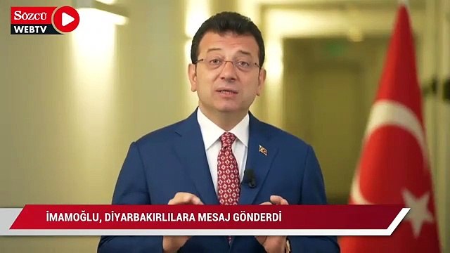 İmamoğlu, Diyarbakırlılara mesaj gönderdi