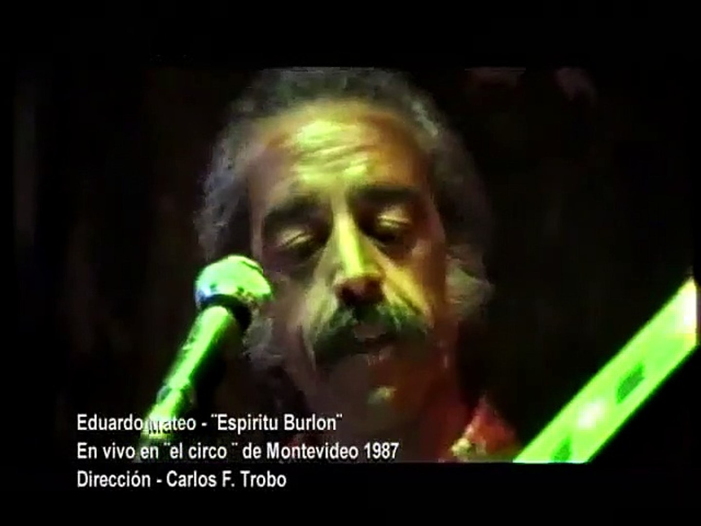 Eduardo Mateo interpretando