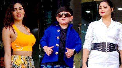 Entertainment Ki Raat Housefull के सेट पर Nikki Tamboli,Rashmi Desai और Abdu Rozik आए नजर