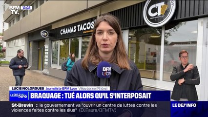 Download Video: Braquage à Villeurbanne: un employé tué alors qu'il tentait de s'interposer