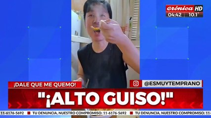 Coreano probó el guiso y su reacción se hizo viral