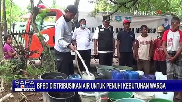 BPBD Situbondo Drop 5 Ribu Air Bersih Guna Bantu 450 Warga yang Pakai Air Keruh