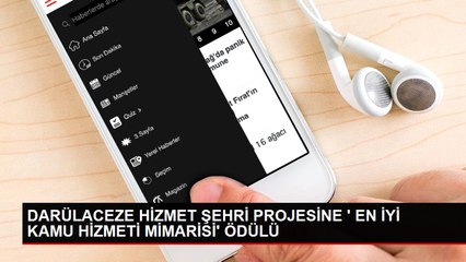 DARÜLACEZE HİZMET ŞEHRİ PROJESİNE ' EN İYİ KAMU HİZMETİ MİMARİSİ' ÖDÜLÜ