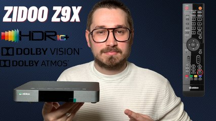 Test Zidoo Z9X lecteur multimédia 4K