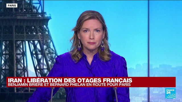 Iran : libération des otages français, Benjamin Brière et Bernard Phelan en route pour Paris
