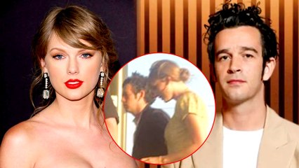 Descargar video: Taylor Swift And Matty Healy Are On A Romantic Date And Were Spotted Kissing 