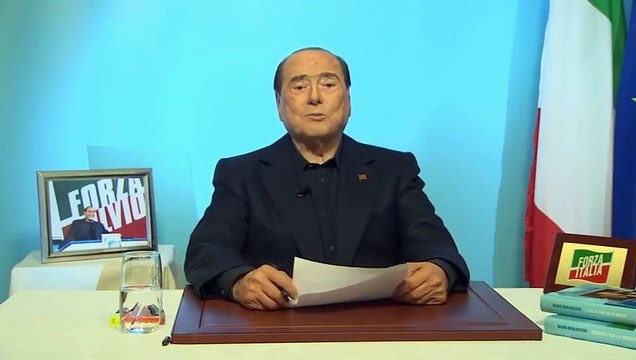 Video messaggio di Silvio Berlusconi dal San Raffaele: Chi non vota non ? un buon italiano