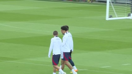 PSG - Les images de Messi à l'entraînement avant la réception d'Ajaccio