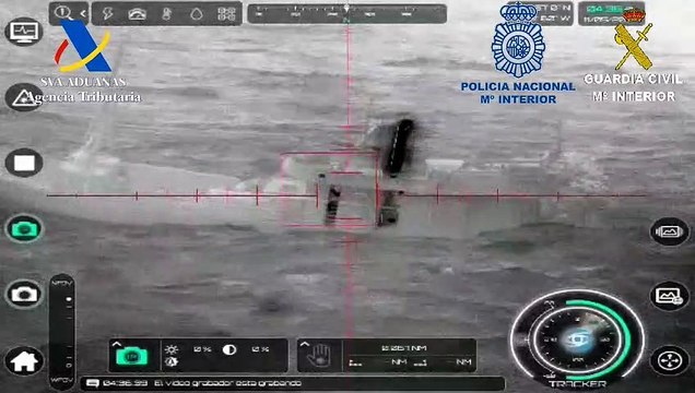 Interceptado un pesquero al sur de Canarias que transportaba más de 1.500 kilos de cocaína