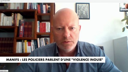 Descargar video: Jean-Christophe Couvy : Le policier brûlé le 1er mai à Paris «a été très meurtri. Il se reconstruit tranquillement, c'est très dur moralement»