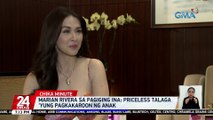 Marian Rivera sa pagiging ina: priceless talaga 'yung pagkakaroon ng anak | 24 Oras