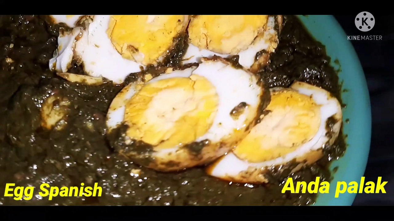 Anda Palak | Egg Spinach | Palak Recipe In Urdu By Jilani Kitchen