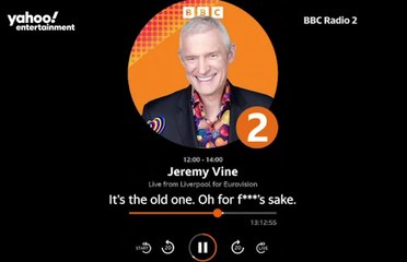 Sandie Shaw drops f-bomb live on Radio 2