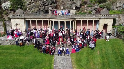 Steampunk Wales at Portmeirion