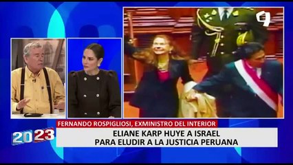 Fernando Rospigliosi sobre viaje de Eliane Karp a Israel: "Era una fuga anunciada"