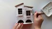 6 Ideas for miniature houses | DIY Miniature cardboard house | Cardboard craft idea