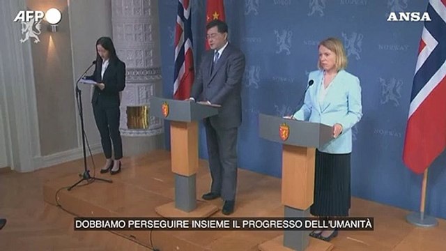 Qin: Cina e Ue respingano la mentalita' da Guerra Fredda