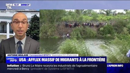 Video herunterladen: Aux États-Unis, plus de 10.000 passages clandestins de migrants par jour à la frontière avec le Mexique