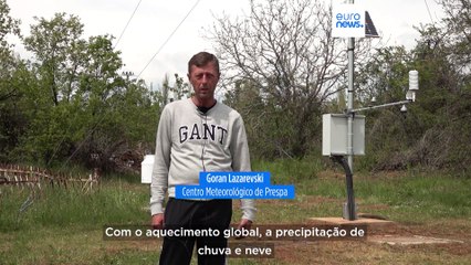 Diminuição de nível de água do Lago Prespa ameaça biodiversidade