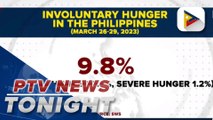 SWS survey shows a decline in number of Filipinos who experienced involuntary hunger in Q1 2023