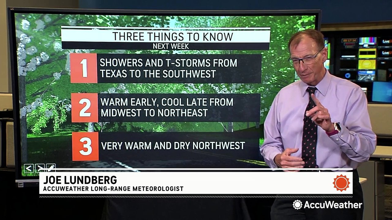 Looking ahead to next week's weather