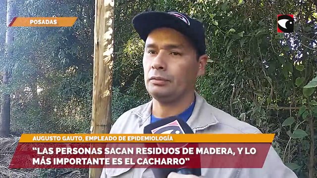 Continúan los operativos de control focal y descacharrado en Posadas