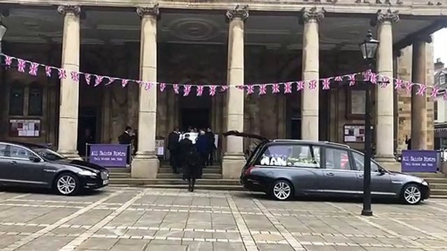 16-year-old Fred Shand's funeral was held at All Saints Church in Northampton on Friday May 12