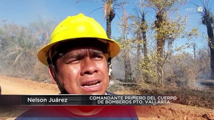 Continúa los incendios en Puerto Vallarta