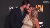 Jordan Davis' Pregnant Wife Kristen Shows Off Bump at 2023 ACM Awards Before Arrival of Baby No. 3