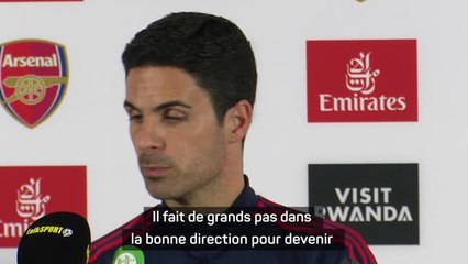 Arteta loue l'évolution impressionnante de Ødegaard avant le match contre Brighton ⚽