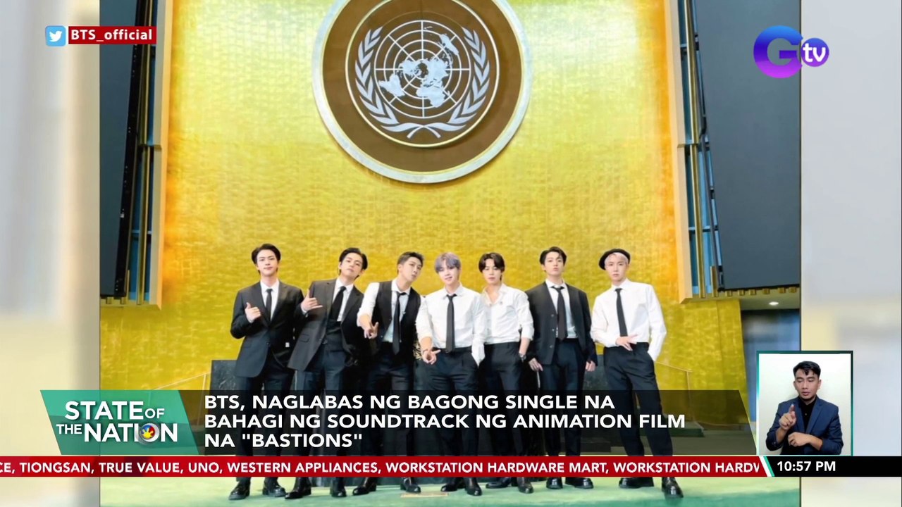 BTS, naglabas ng bagong single na bahagi ng soundtrack ng animation film na "Bastions" | SONA