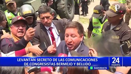 Guido Bellido sobre levantamiento del secreto de sus comunicaciones: "Es una payasada"