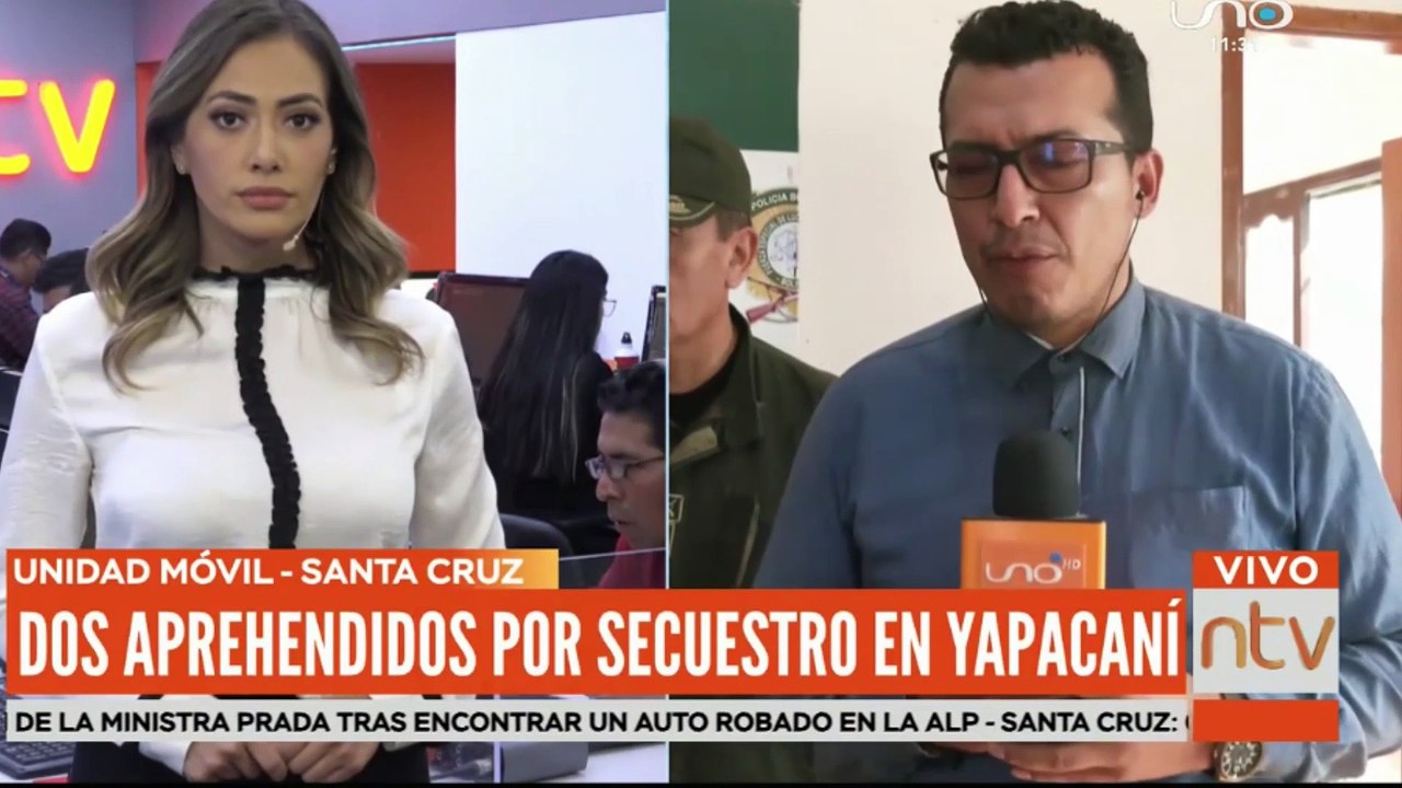 Dos aprehendidos por el secuestro de un hombre en Yapacaní, informó el viceministro de Régimen Interior y Policía, Jhonny Aguilera