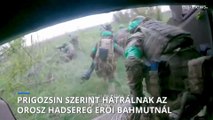 Prigozsin szerint hátrálnak az orosz hadsereg erői Bahmutnál