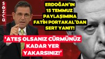 Fatih Portakal Erdoğan'ın Paylaşımına Sert Çıktı! 'Korkmuyoruz!'