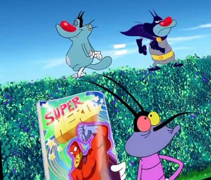Oggy and the Cockroaches Oggy and the Cockroaches S03 E015 Invincible