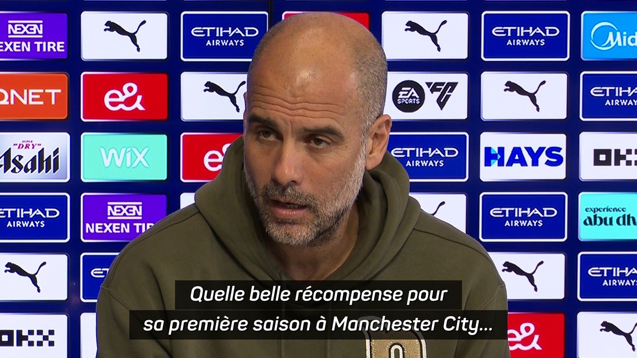 Guardiola : "Haaland joueur de l'année FAW ? C'est amplement mérité"