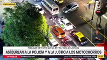 Motochorros caribeños ilegales hacen de las suyas por las calles de Stgo; así burlan a la justicia