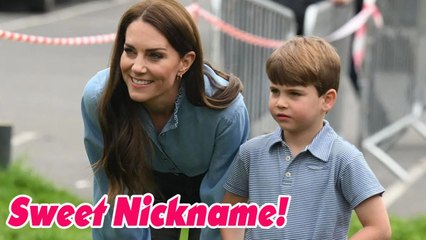 Kate Middleton Just Revealed Her Sweet Nickname for Prince Louis