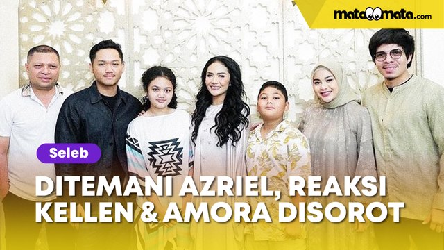 Ditemani Azriel Hermansyah Belajar, Ekspresi Kellen Lemos dan Amora Lemos Jadi Sorotan