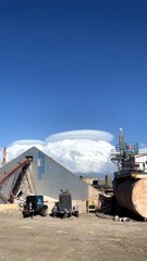 Lenticular Clouds Over Laramie Wyoming